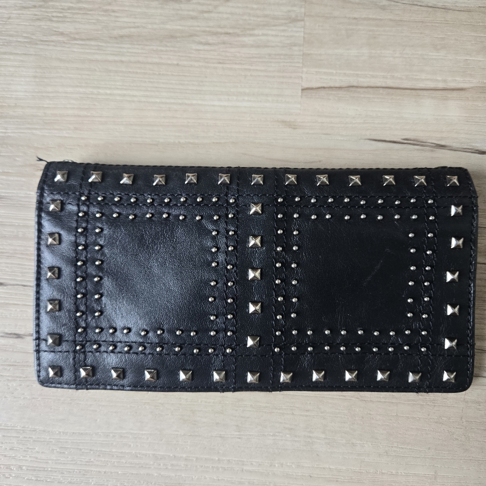 Danier Leather Studded Wallet